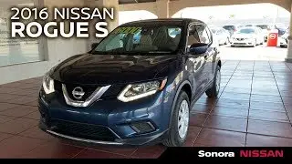 2016 Nissan Rogue S Artic Blue GW007284 - Sonora Nissan, Yuma Arizona 85365