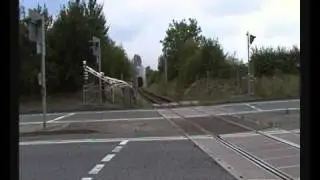 Steam. 6430 tank engine at Wallingford level crossing