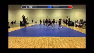 Anna Nedwards #7 MB, MH AT MEQ NIKE TOURNAMENT INDIANAPOLIS