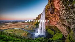 Peaceful 4K Waterfalls 🌊 | Relaxing Meditation Music for Deep Calm & Inner Peace
