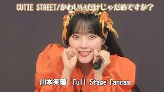 【CDTV初登場】 かわいいだけじゃだめですか？/CUTIE STREET Full Stage [Fancam] #川本笑瑠