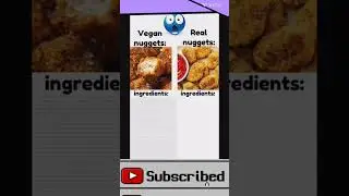 real vs vegan #food #meat #chicken #minecraft #meme #shorts #fyp #vegan