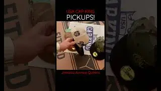 HAT SHOPPING! Fire fitted hat pickups from USA Cap King in New York City!