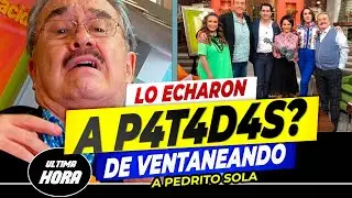 😭📌&iquest;CORRIERON a Pedro Sola de Ventaneando? El conductor rompe el silencio y lo aclara todo🔥