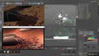 Real-time Scene Test - Coffee Beans - Tachyon Render