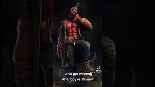 who winning this fight #hellboy vs #spawn