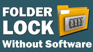 How to LOCK FOLDER without Software | How to Lock Folder Without any Software in Windows 11 in Hindi
