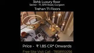 Trehan 71 3BHK Independent Floors #realestate #property #trehanfloors #sector71 #3bhkbuilderfloor