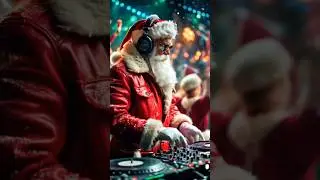 DJ Santa Jingle Beat #djsanta #ai #jinglebells #santaremix #merrychristmas #santa #santaclause