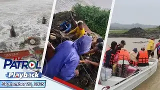 TV Patrol Playback | September 22, 2025