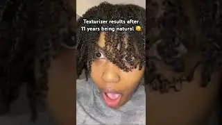 Texlax Results after being natural 11 YEARS! #texturizer #texlax #orstexlax #relaxer #naturalhair