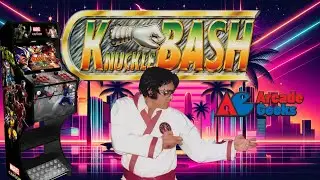 Knuckle Bash 1993, playing on arcade machine, arcade geeks