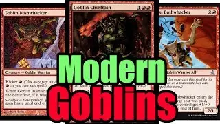 MTG Budget Modern Goblins vs Martyr Life