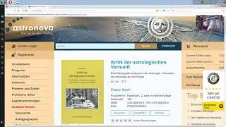 Dieter Koch   Kritik der astrologischen Vernunft
