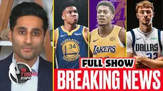 FULL NBA TODAY | Giannis Joins Warriors? De'Andre Hunter to Lakers deal done? Flagg is Rookie of Yr?