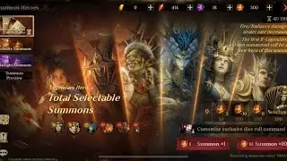 Premium Summon Banner 🎲300 Heliolite Dice and 2 Exclusives again!✨😍