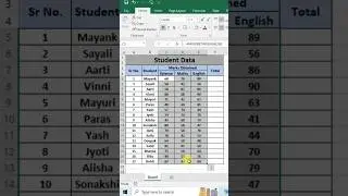 Insert Random Data in Excel  #excel #exceltips #tech #shorts #short #ytshort #cyberhubtech