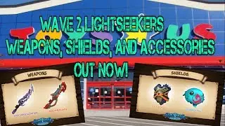 Lightseekers: Wave 2 Weapons and Accessories Out Now!