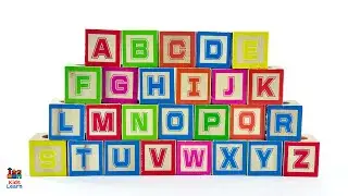 Kids Learn to Spell with ABC Blocks! Best Educational Toddler Toy Learning Video