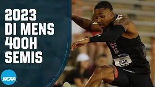 Men's 400m hurdles semifinals - 2023 NCAA outdoor track and field championships (Heat 2)