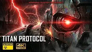 TITAN PROTOCOL | Industrial Metal & Cyberpunk Rock (Official AI Video)