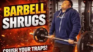 Barbell Shrugs 🔥 The Secret to Bigger Traps & Stronger Neck