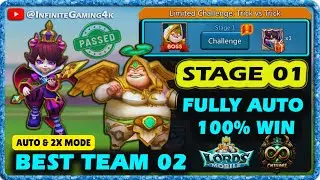 Limited Challenge Trick vs Trick Stage 1 Best Team|Lords Mobile Petite Devil Stage 1 Fully Auto 2025