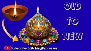 DIY |Old Diya Reuse Ideas |What to make from old diyas |Craft |