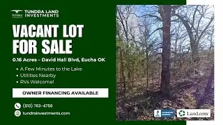 Affordable Lake-Area Land! 0.16 Acres in Eucha OK | RV Friendly | $300 Down