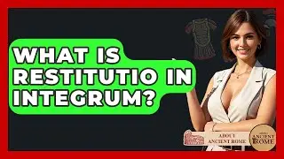 What Is Restitutio In Integrum? - All About Rome
