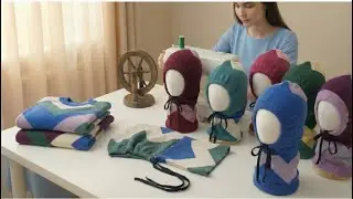 Я превратила старую куртку в уютную балаклаву (это так просто!).