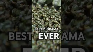 Best Warhammer World diorama EVER #warhammer40k #warhammerworld #imperialguard #astramilitarum