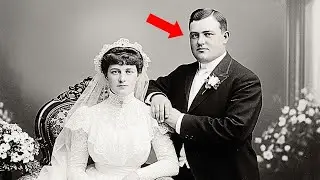 This 1911 Wedding Portrait Looks Innocent &mdash; Until Historians Zoom In on the Groom&rsquo;s Eyes