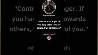.#Musashi #SamuraiWisdom #EmotionalControl #InnerPeace #PhilosophyFeels