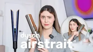 La PLANCHA que seca el CABELLO MOJADO | DYSON AIRSTRAIT REVIEW &iquest;Vale la pena? 👀