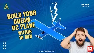 AEROGO | Unboxing of Super trainer coroplast RC Plane kit without&nbsp;electronics | RC Plane kit