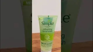 Best Facewash for ALL skin types 🌱|| #shorts #trending #review #simplefacewash #nykka #viral