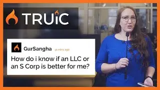 LLC or S Corp to separate my investment and salary? | TRUIC FAQ