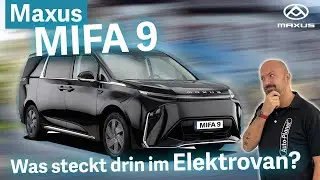 Maxus Mifa 9: Was steckt drin im Elektrovan? - Auto-Planet AG