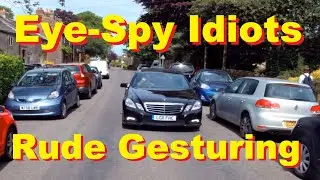 Eye-Spy Idiots Rude Gesturing to a School Coach