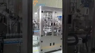 Servo-schroefdopmachine met dubbele kop, Pepper-schroefdop voor plastic flessen