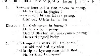 ||JSM653|| LA THOH NE EM HA BNENG jingrwai shem MYNSIEM no 653 #jsm #gospelsongs #balangublei #cog