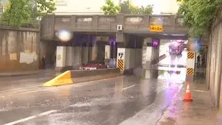Heavy rain leads to flooding in Springfield