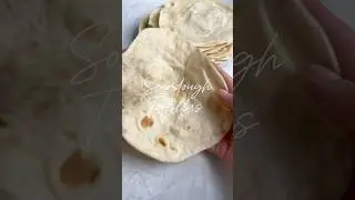 Sourdough Tortillas #tortilla  #bakingbasics #sourdoughstarter #recipe #breadforbeginners #sourdough
