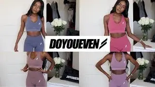DOYOUEVEN TRY ON HAUL | New Seamless Workout Collection