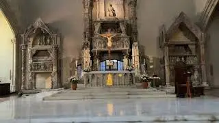 Basilica of Santa Chiara or Basilica di Santa Chiara. -  Naples Italy - ECTV