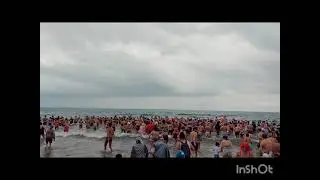BAIN DU NOUVEL AN GRUISSAN 2025 PLAGE DES CHALETS