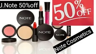 J. Note Cosmetics 50%off Summer Clearance Sale SA VLOGS