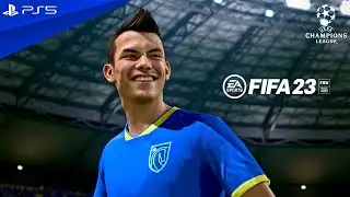 FIFA 23 - Napoli vs. Frankfurt - Champions League 2023 RO16 Full Match | PS5&trade; [4K60]