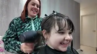 Kirsty cuts my hair